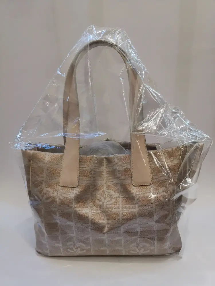 Chanel Travel Line Nylon Tote Bag Seri 9