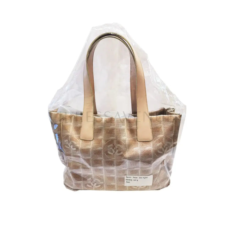 Chanel Travel Line Nylon Tote Bag Seri 9