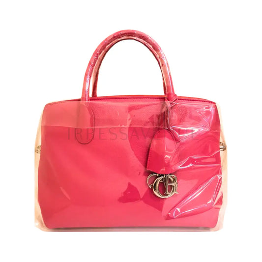 Christian Dior Bar Small Bi-Color Pink Orange (2014) Handbag