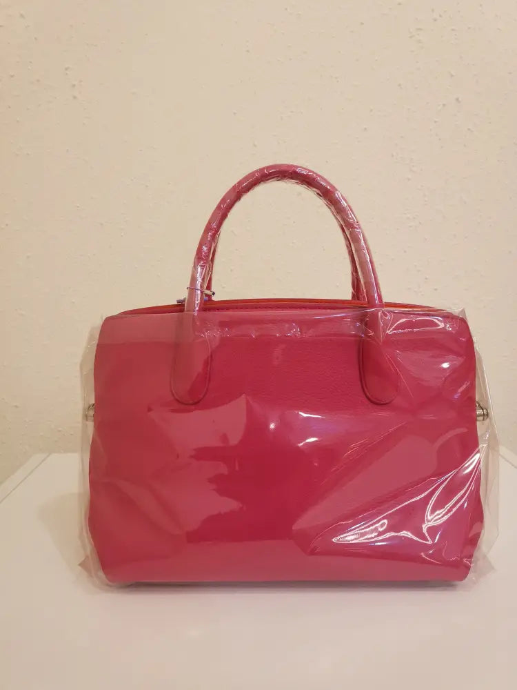 Christian Dior Bar Small Bi-Color Pink Orange (2014) Handbag