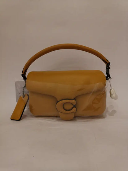 Coach Pillow Tabby 18 Yellow Shoulder Bag