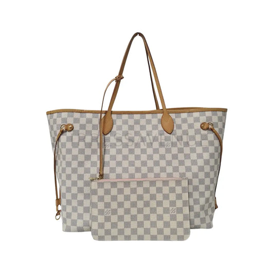 Damier Azur Neverfull Gm Tote Bag