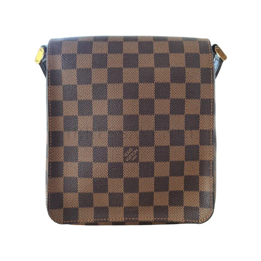 Damier Ebene Musette Salsa Pm Shoulder Bag