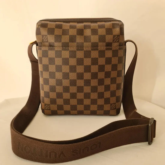 Damier Ebene Trotter Beaubourg Shoulder Bag