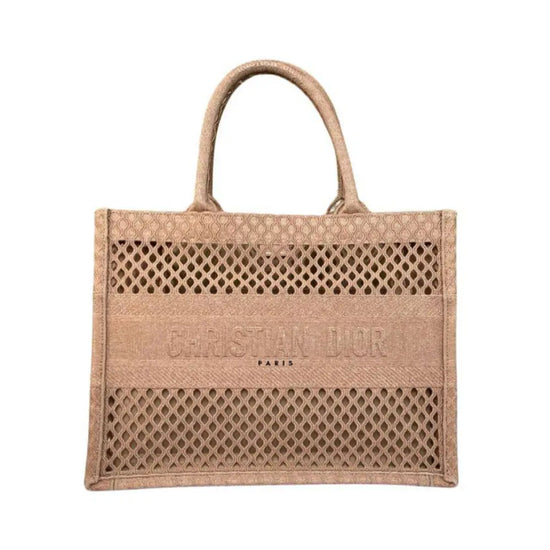 Dior Book Tote Medium Canvas Dusty Pink 2020 Bag