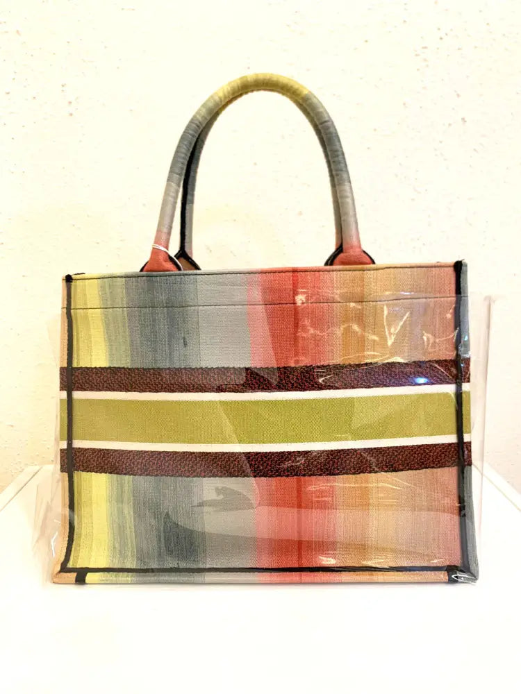 Dior Book Tote Rainbow Medium 2020 Shoulder Bag