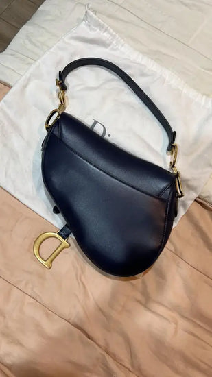 Dior Saddle Medium Dark Blue 2019 Shoulder Bag