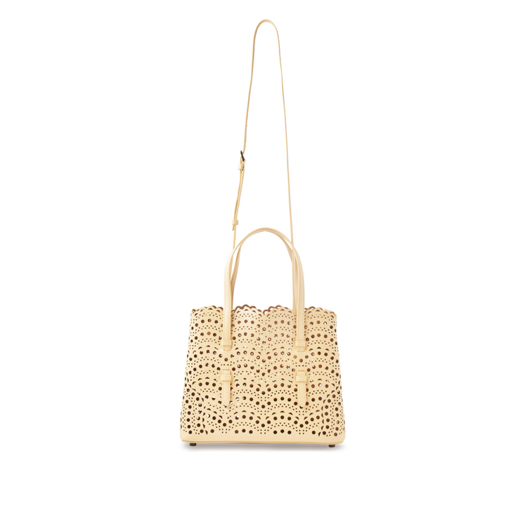 Mina 25 small vienne wave tote bag Dune