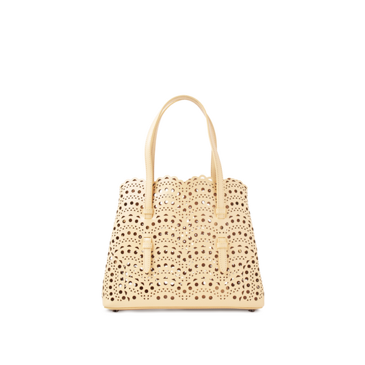 Mina 25 small vienne wave tote bag Dune