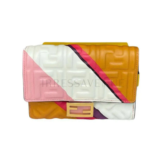 Fendi Ff Baquette Wallet Nappa Multicolor 2022