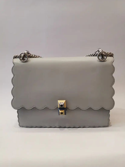 Fendi Kan I Light Blue Shw Crossbody Bag