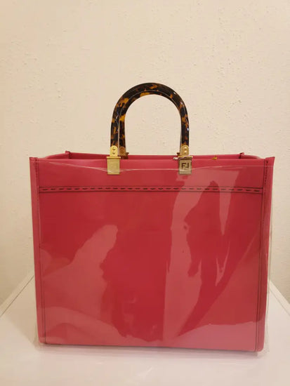 Fendi Sunshine Fuchsia Medium Tote Ghw (2021) Bag