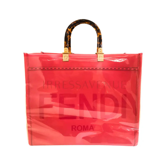 Fendi Sunshine Fuchsia Medium Tote Ghw (2021) Bag