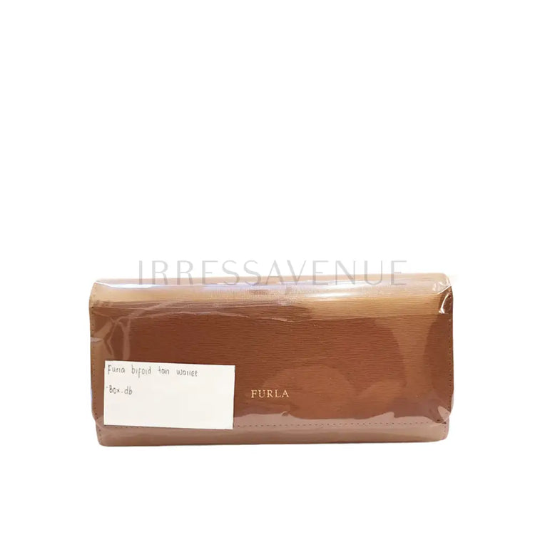 Furla Bifold Tan Wallet