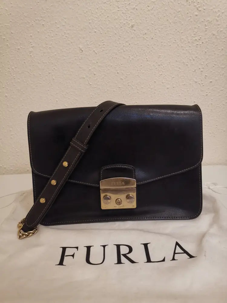 Furla Metropolis Black 2019 Hand Bag