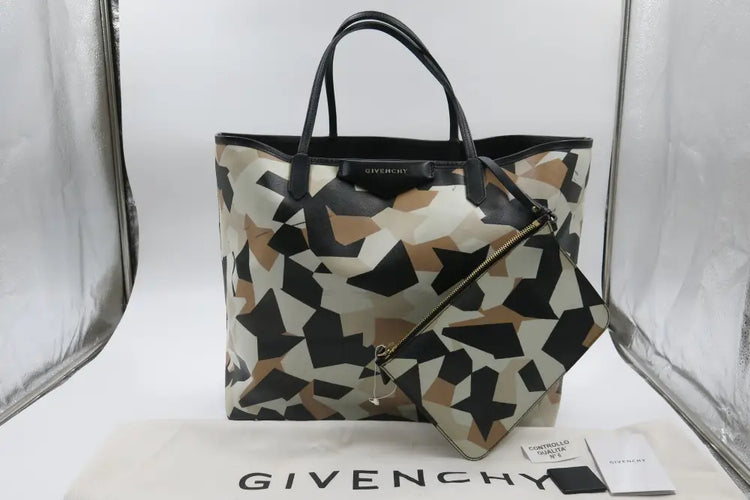 Givenchy Antigona In Tela Plastificata Tote Bag