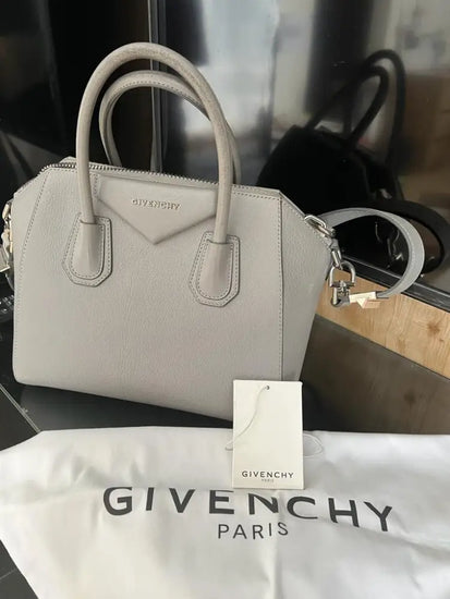 Givenchy Antigona Small Light Grey Satchel Bag 2019 Crossbody