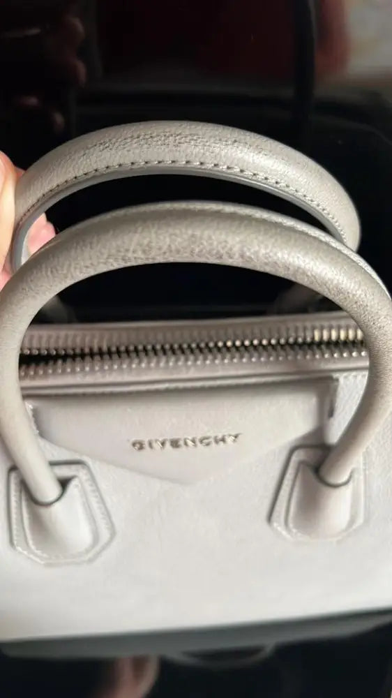 Givenchy Antigona Small Light Grey Satchel Bag 2019 Crossbody