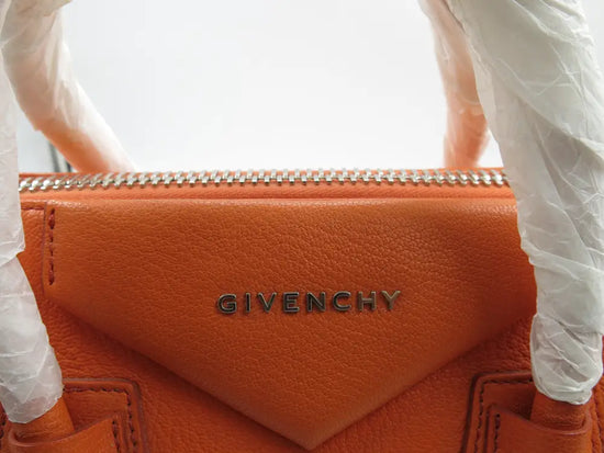 Givenchy Medium Antigona Orange Handbag