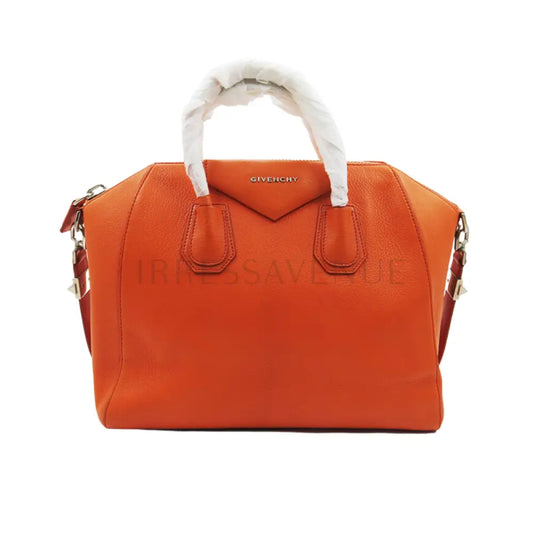 Givenchy Medium Antigona Orange Handbag