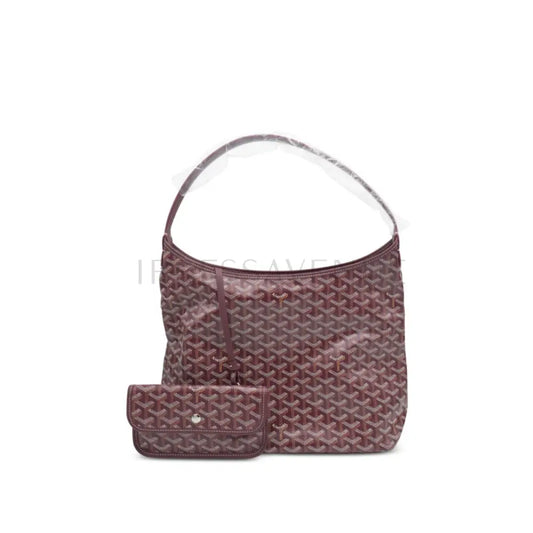 Goyard Boheme Hobo Bag In Burgundy 2024 Handbag