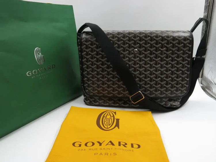 Goyard Capetien Mm Messenger Bag - Noir / Black 2023 Shoulder