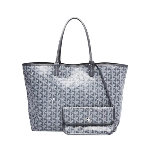 Goyard St Louis Grey Tote Bag