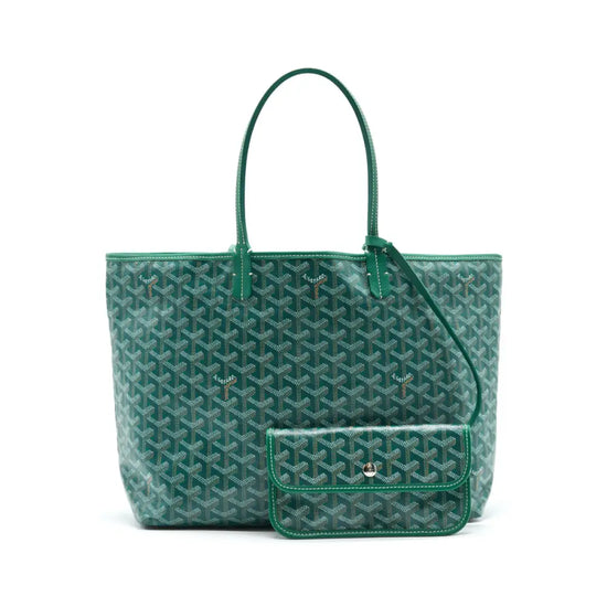 Goyard St Louis In Vert Green Tote Bag