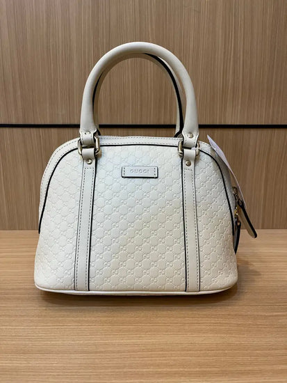 Gucci Alma Dome Ivory 2024 Handbag