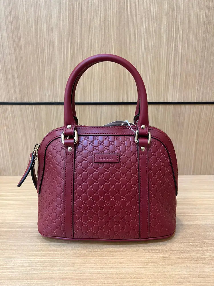 Gucci Alma Dome Red 2024 Handbag