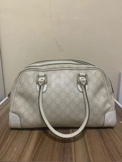 Gucci Broken White Stripes Handbag 2015