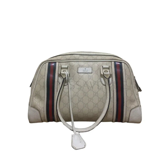 Gucci Broken White Stripes Handbag 2015