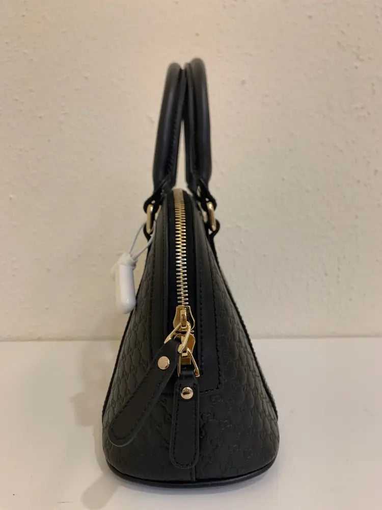 Gucci Dome Small Microguccisimas Black Crossbody Bag