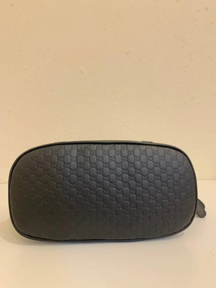 Gucci Dome Small Microguccisimas Black Crossbody Bag