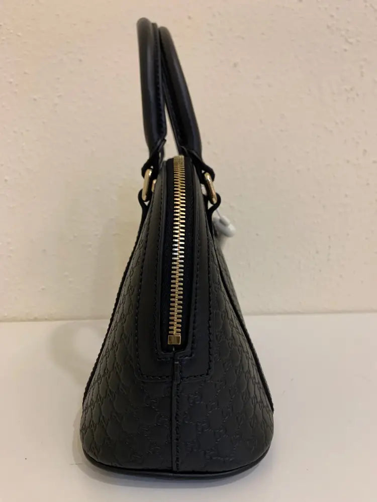 Gucci Dome Small Microguccisimas Black Crossbody Bag