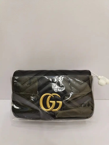 Gucci Gg Marmont Super Mini Black Ghw 2021 Crossbody Bag