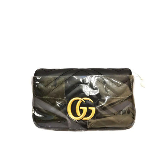 Gucci Gg Marmont Super Mini Black Ghw 2021 Crossbody Bag