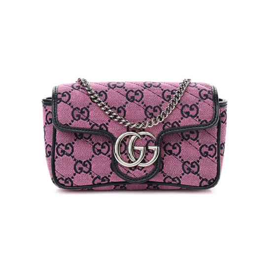 Gucci Gg Marmont Supermini Multicolour 2022 Mini Bag