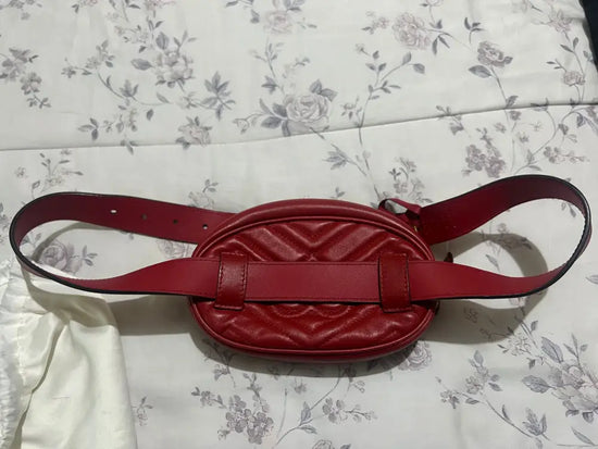 Gucci Marmont Belt Bag Red 2018