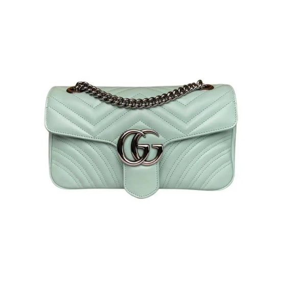 Gucci Marmont Small Mint Shw Crossbody Bag