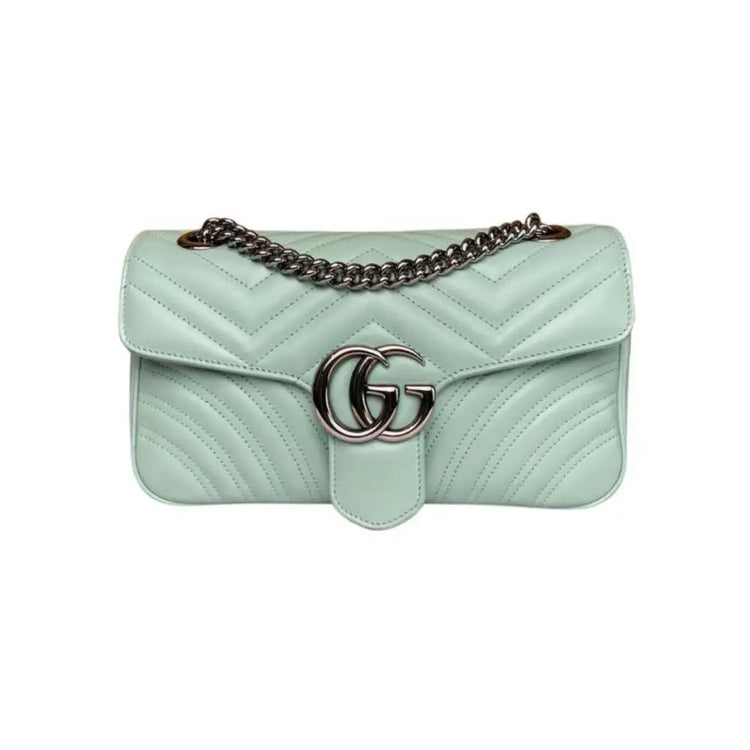 Gucci Marmont Small Mint Shw Crossbody Bag