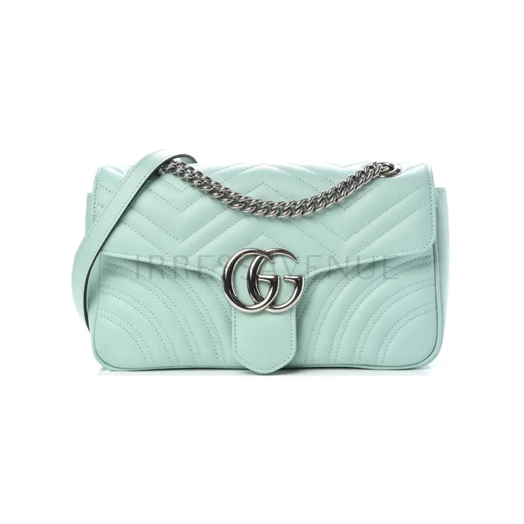 Gucci Marmont Small Mint Shw Crossbody Bag