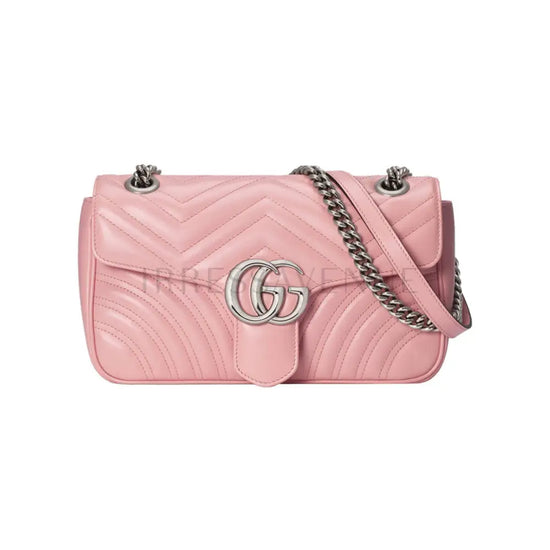 Gucci Marmont Small Pink Shw Crossbody Bag