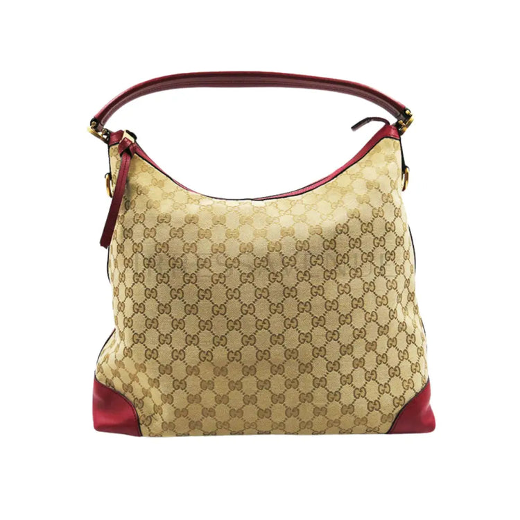 Gucci Miss Gg Original Hobo Dark Red Shoulder Bag