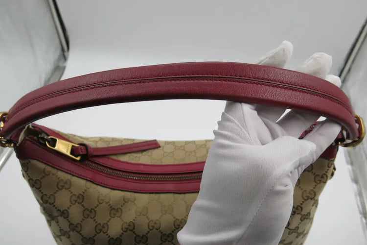 Gucci Miss Gg Original Hobo Dark Red Shoulder Bag