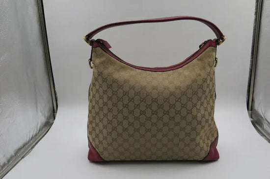 Gucci Miss Gg Original Hobo Dark Red Shoulder Bag