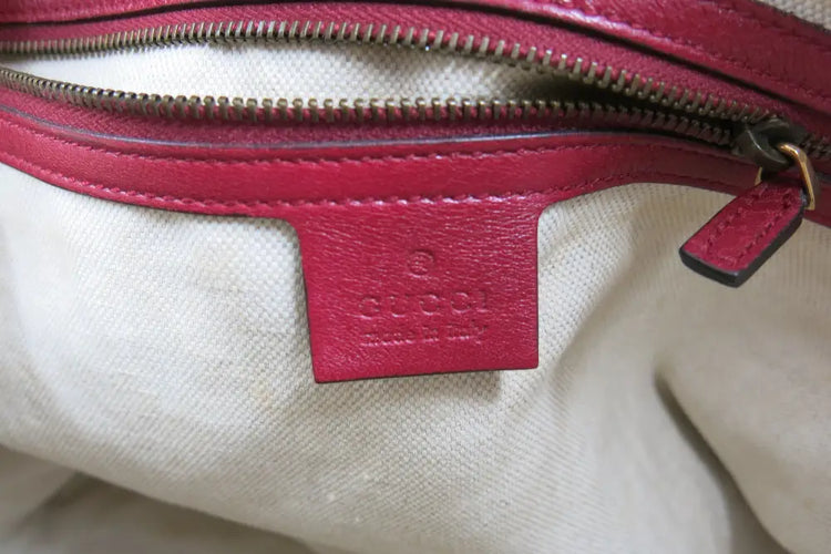 Gucci Miss Gg Original Hobo Dark Red Shoulder Bag