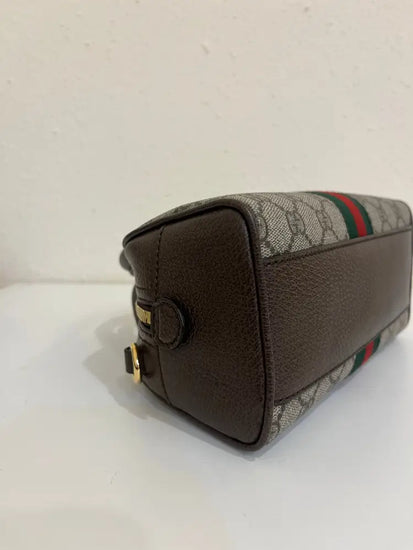 Gucci Ophidia Gg Brown Mini Handbag