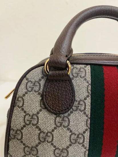 Gucci Ophidia Gg Brown Mini Handbag