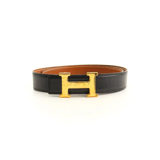 Hermes Belt With Buckle Gold